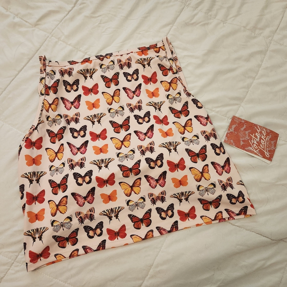 NWT Kortni Jeane Squared Swim Top